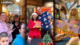 Amazing LadBaby Christmas book signing 2023 🎄❤️
