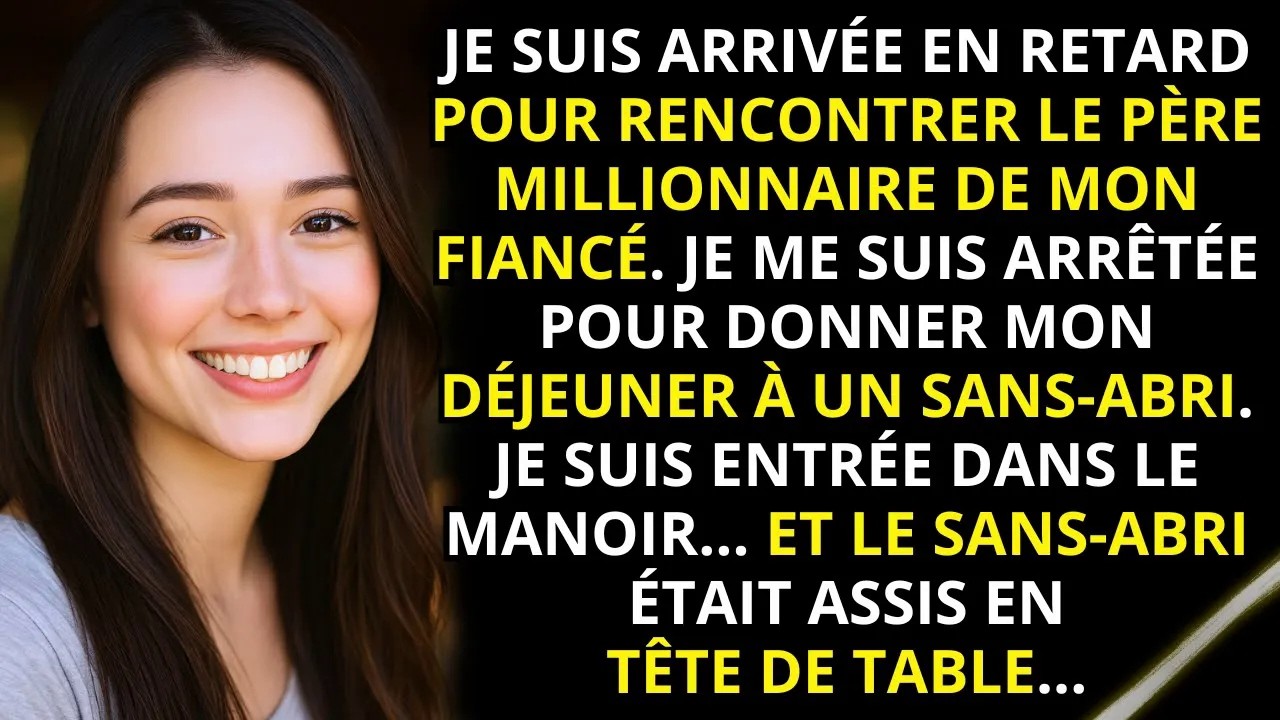 Il m'a présenté son père dans un manoir somptueux, un homme élégant aux yeux tristes. Mais une heure avant, j'avais donné mon sandwich à ce même homme, assis par terre près d'un centre commercial....