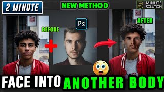 How to photoshop a face onto another body 2024