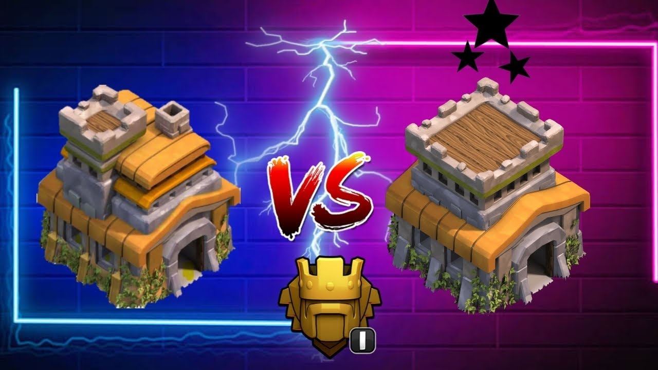 TITAN 1| TH 7 VS TH8 3 STAR |TH7 TROPHY PUSH