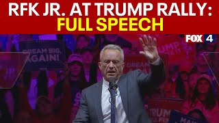 RFK Jr. at MSG Trump Rally: FULL SPEECH