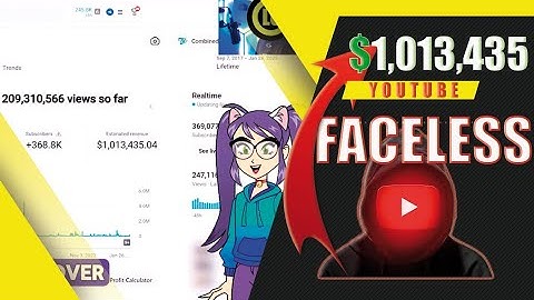 $1,013,435 with a Faceless Channel: Your Ultimate Guide to YouTube Automation