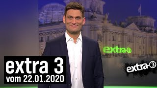 Extra 3 vom 22.01.2020 mit Christian Ehring