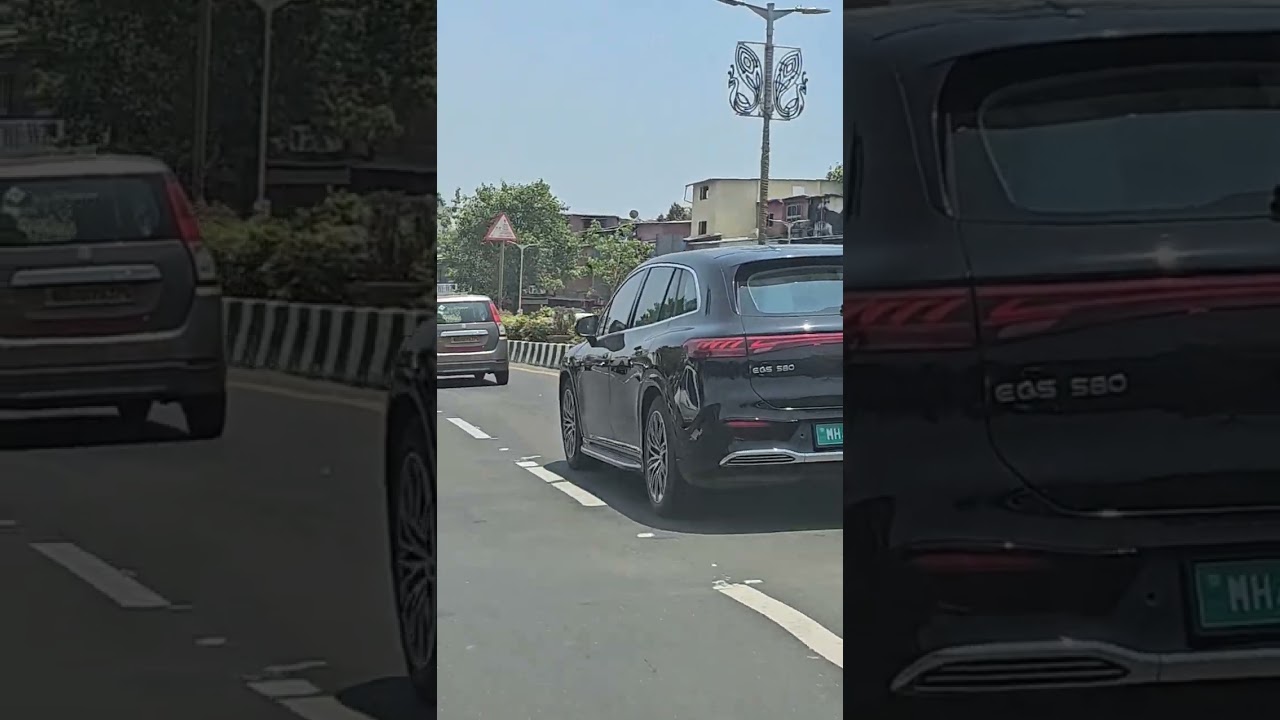 Mercedes EQS 580. The electric SUV from Mercedes 