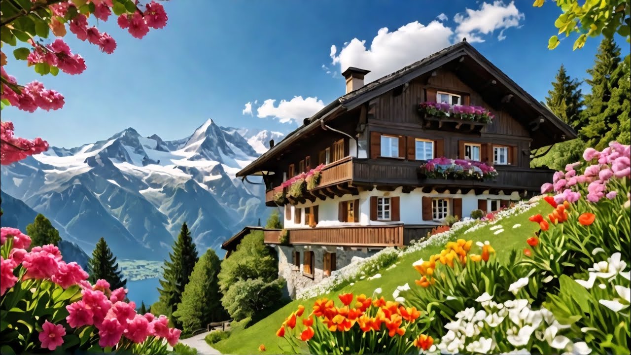 Brienz, the most beautiful Swiss village, Switzerland 🇨🇭 4K 60fps ✨️