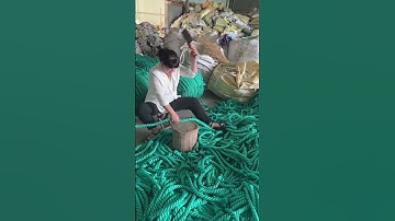 Nylon rope cutting process- Good tools and machinery can increase work efficiency