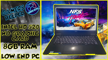Need For Speed Heat In Low End PC (Intel HD 520) 8GB Ram (Core i5 6th Gen) No Graphic Card 🤏💥