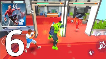 Spider Fighter 2 Game | Gameplay Walkthrough - Killed All Enemies - Part 6 (Android,IOS) 