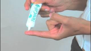 NewGel E Gel for Post Laser Scar, Keloid Scars -Product Demo: Silicone Gel  www.newgelplus.com