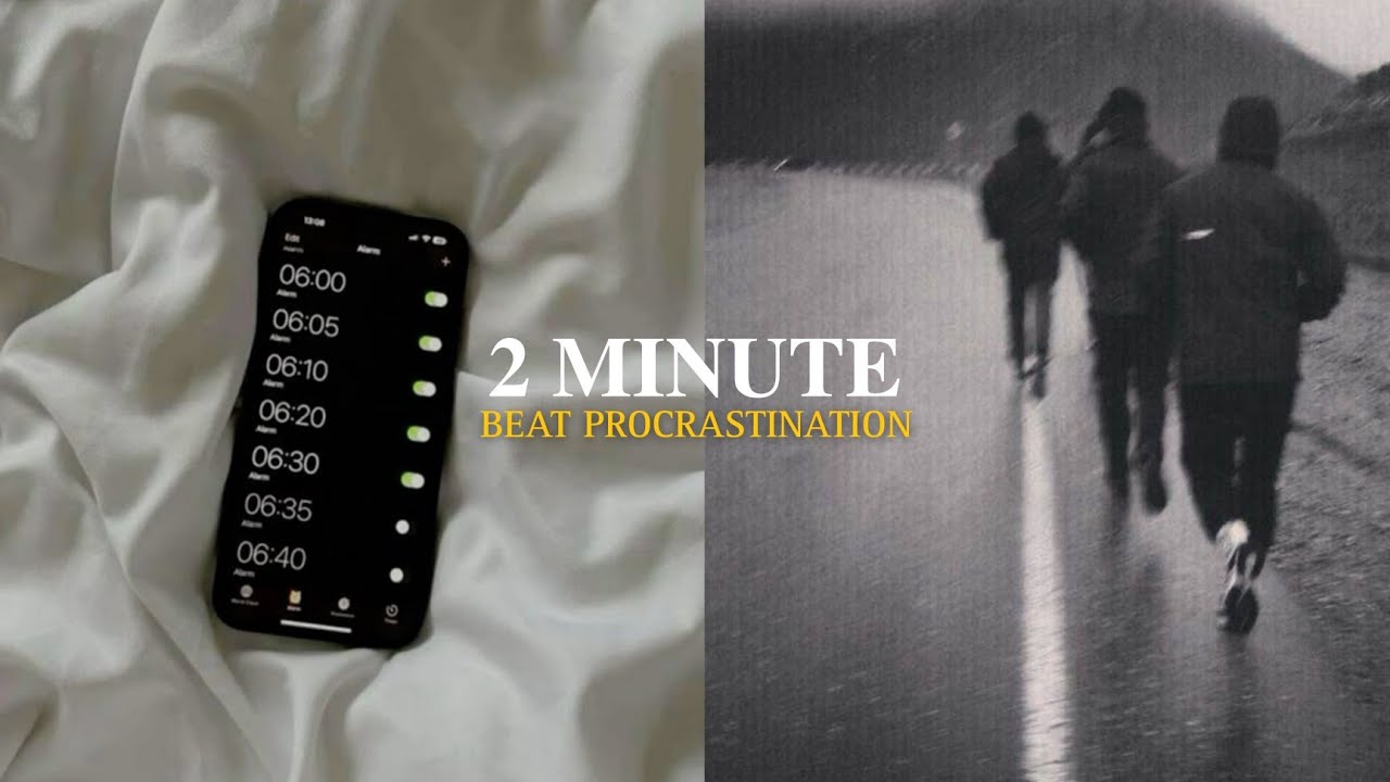 2 Minute Rule to Beat Procrastination ( in 2 Minutes )