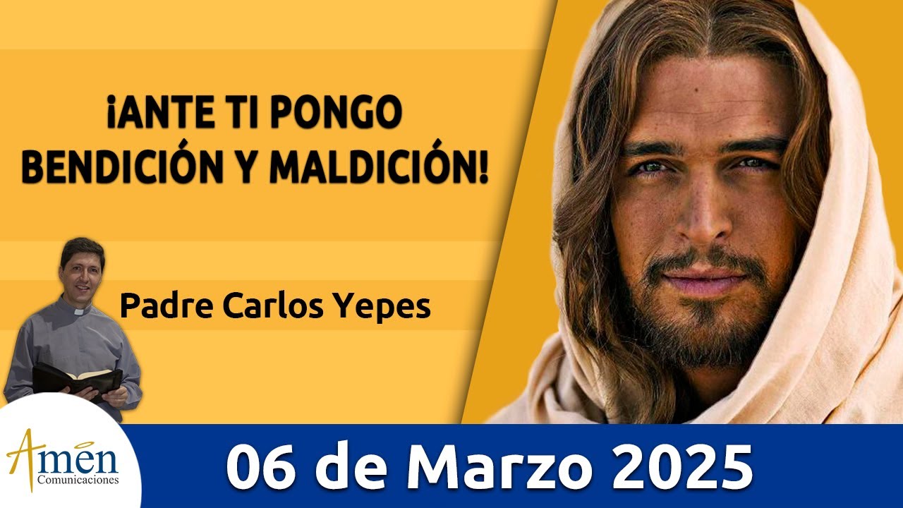Evangelio De Hoy Jueves 06 Marzo 2025 #PadreCarlosYepes l San Lucas 9 ...