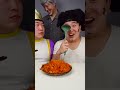 Spicy Food Challenge Kimchi Kkakdugi Fried Rice Mukbang | TikTok Funny Videos | HUBA #shorts