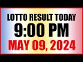 Lotto Result Today 9pm Draw May 9, 2024 Swertres Ez2 Pcso