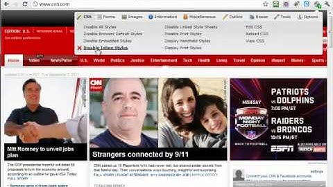 Web Developer Chrome Extension Review, Part 1