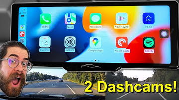 This CarPlay Screen does EVERYTHING… AND has Dual Dashcams! – CarTablet Pro Max Review