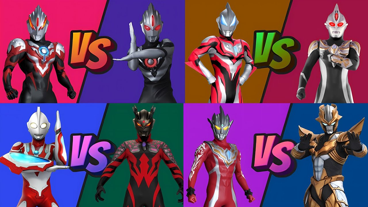 ULTRAMAN VS DARK ULTRA ORB THUNDER BREASTER VS ORB DARK GEED PRIMITIVE VS MAX RIBUT VS ZERO #ウルトラマン