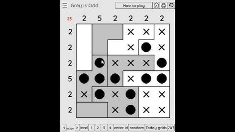 Today grids. solution level 1 6X6  dated 11-11-2023