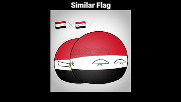 Similar Flags! | Beeper funk | #countryballs #shorts