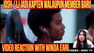 LJ TERNYATA JADI KAPTEN EVOS WALAUPUN MEMBER BARU || WINDA EARL REACTION VIDEO EVOS