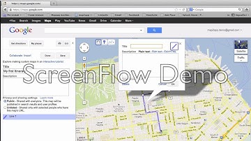 Creation of a KML file using Google Map