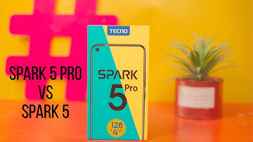 Spark 5 Pro vs Spark 5  Camera Comparison and Speed Test Review