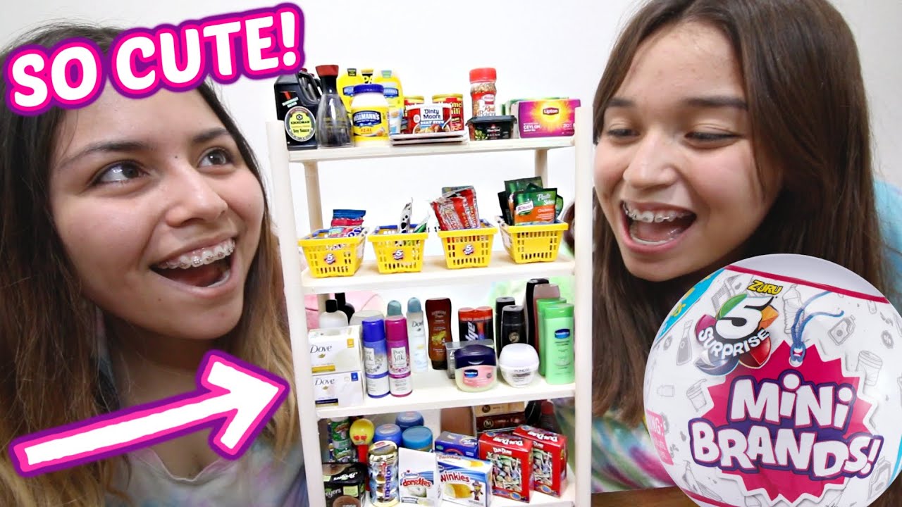 MINI BRANDS! DIY MINI BRANDS (how to store your MINI BRANDS) *EASY