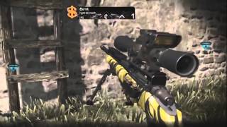 COD Ghosts + MW2 Private Match Trickshot Montage