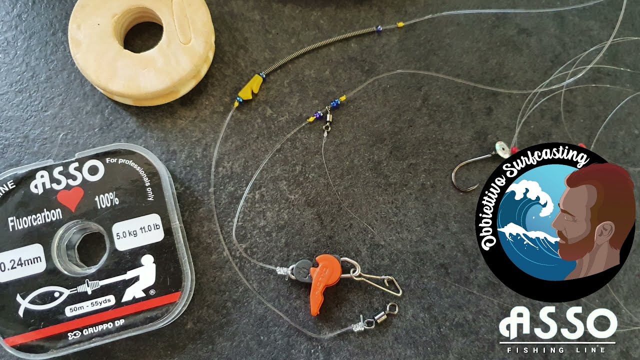Kit 3 Long Arm Da Surfcasting Mare - Anti Groviglio Con Trave Per Orate - Attacco TP