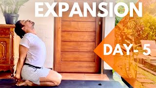 DAY- 5 | EXPANSION | 21 Days Yoga Challenge ​⁠@PrashantjYoga