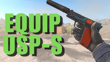 How to Equip USP-S as CT in CS2