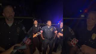 IMPD provides an update on the officer-involved shooting.| 10.2.25