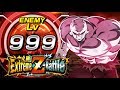 OWARI DA! STAGE 999 JIREN EZA CLEARED Dragon Ball Z Dokkan Battle