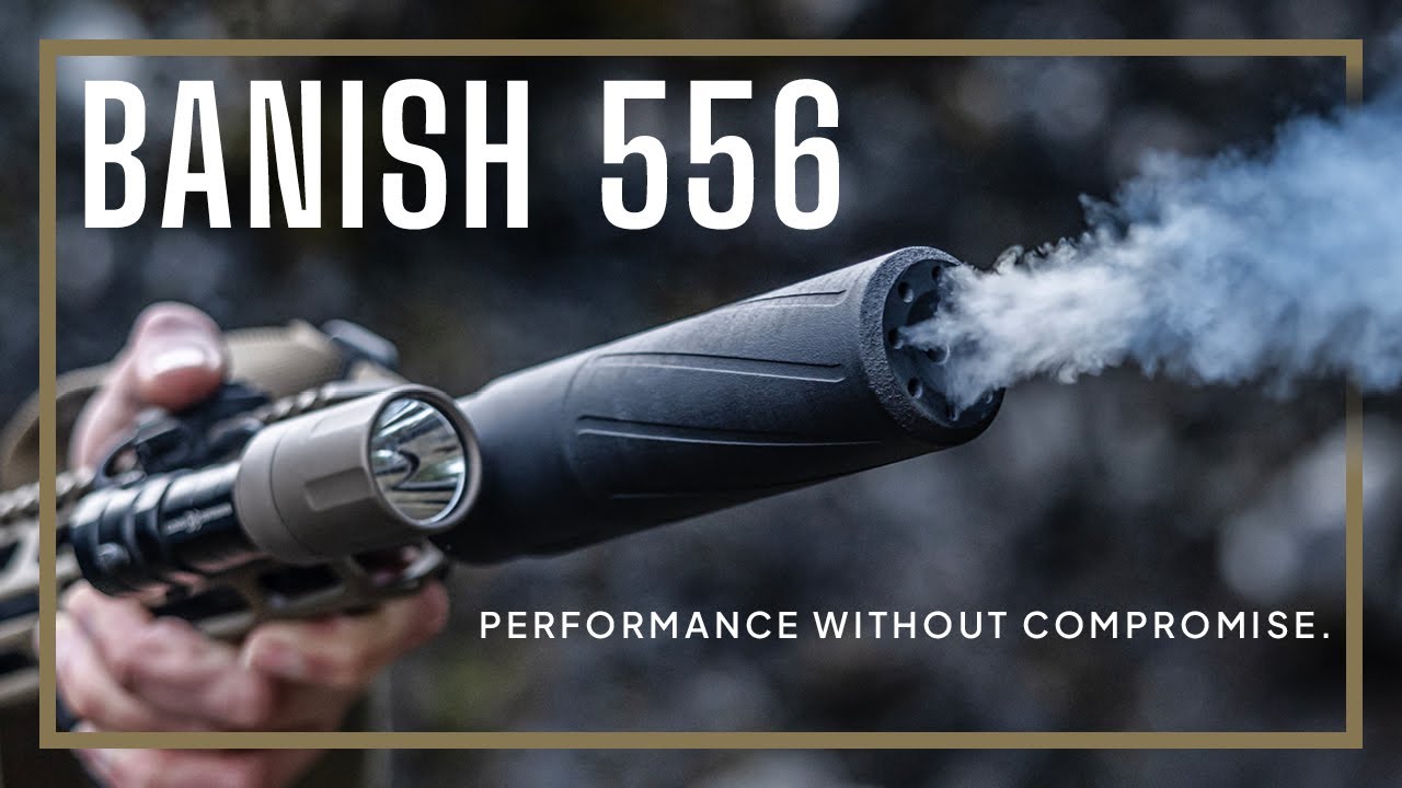 Introducing the New BANISH 556 Suppressor - YouTube