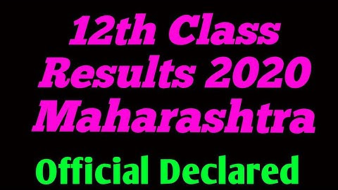 hsc result 2020 maharashtra, maharashtra board result date 2020