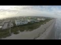 Blade 350 QX Fly Away and Crash Over Cocoa Beach Dunes HD