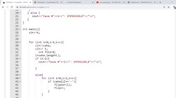 google code jam qualification round 2017 -oversized pancake flipper