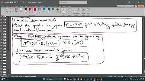 Reinforcement Learning - Les 13-14 - Off Policy Approximation - Gradient TD Methods