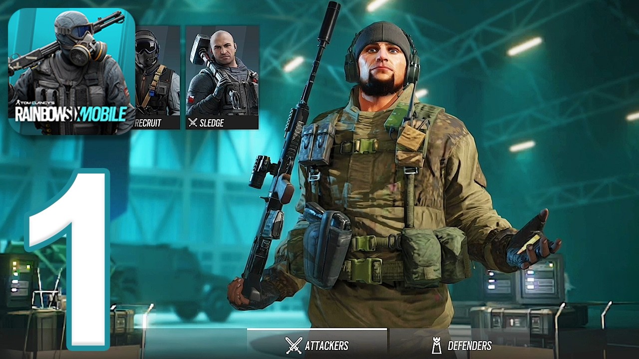 Rainbow Six Mobile - Gameplay Walkthrough Part 1 - Tutorial (iOS, Android)