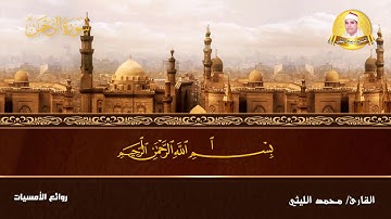 سورة الرحمن بأداء إبداعي فريد لعملاق القراء 💞 الشيخ محمد الليثي رحمه الله