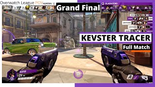 KEVSTER TRACER POV | Grand Final - Countdown Cup | Full Match | Gladiators vs Hunters | OWL 2021