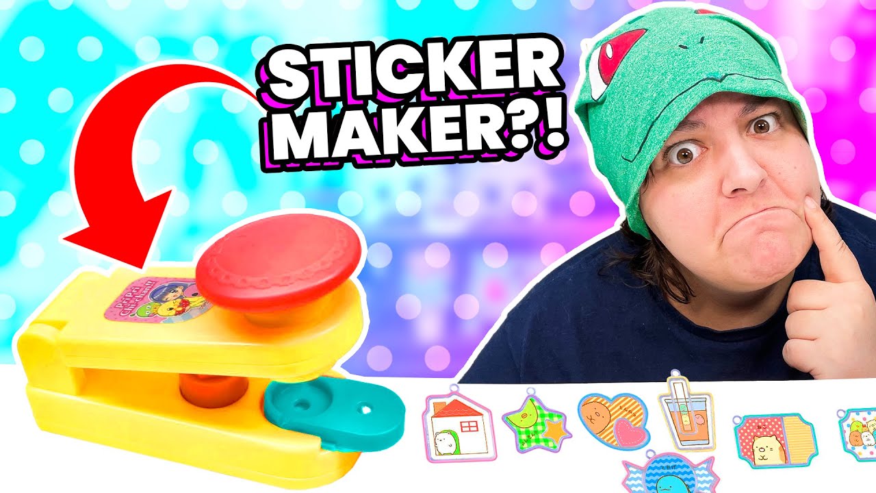 These Sticker Machines Get WEIRDER! Japanese Sticker Maker 