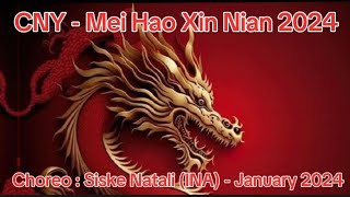 CNY - Mei Hao Xin Nian 2024 Line Dance / Choreographer: Siske Natali (INA) #pldc_riau