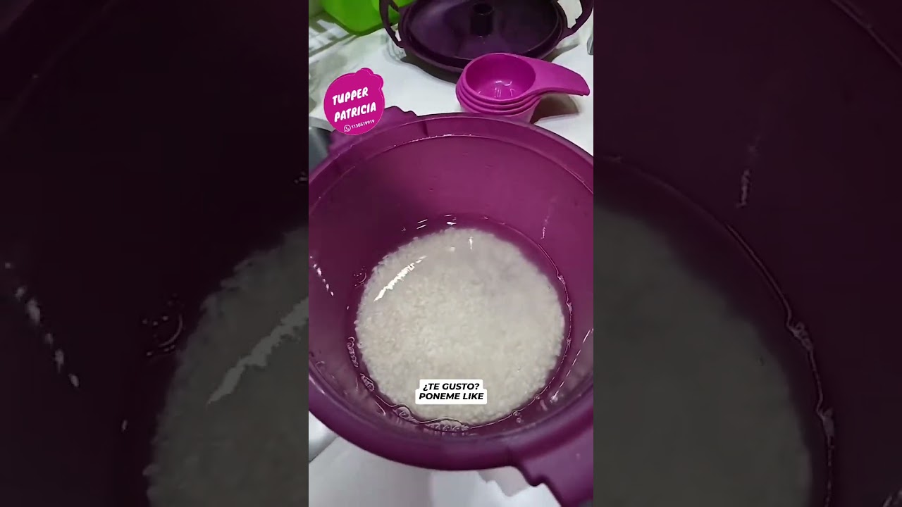 Arrocera tupperware. Demostración y receta super fácil