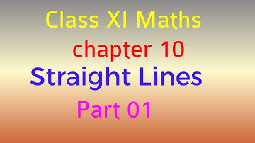 Plus One Maths | Chapter 10 | Straight lines | Part 01