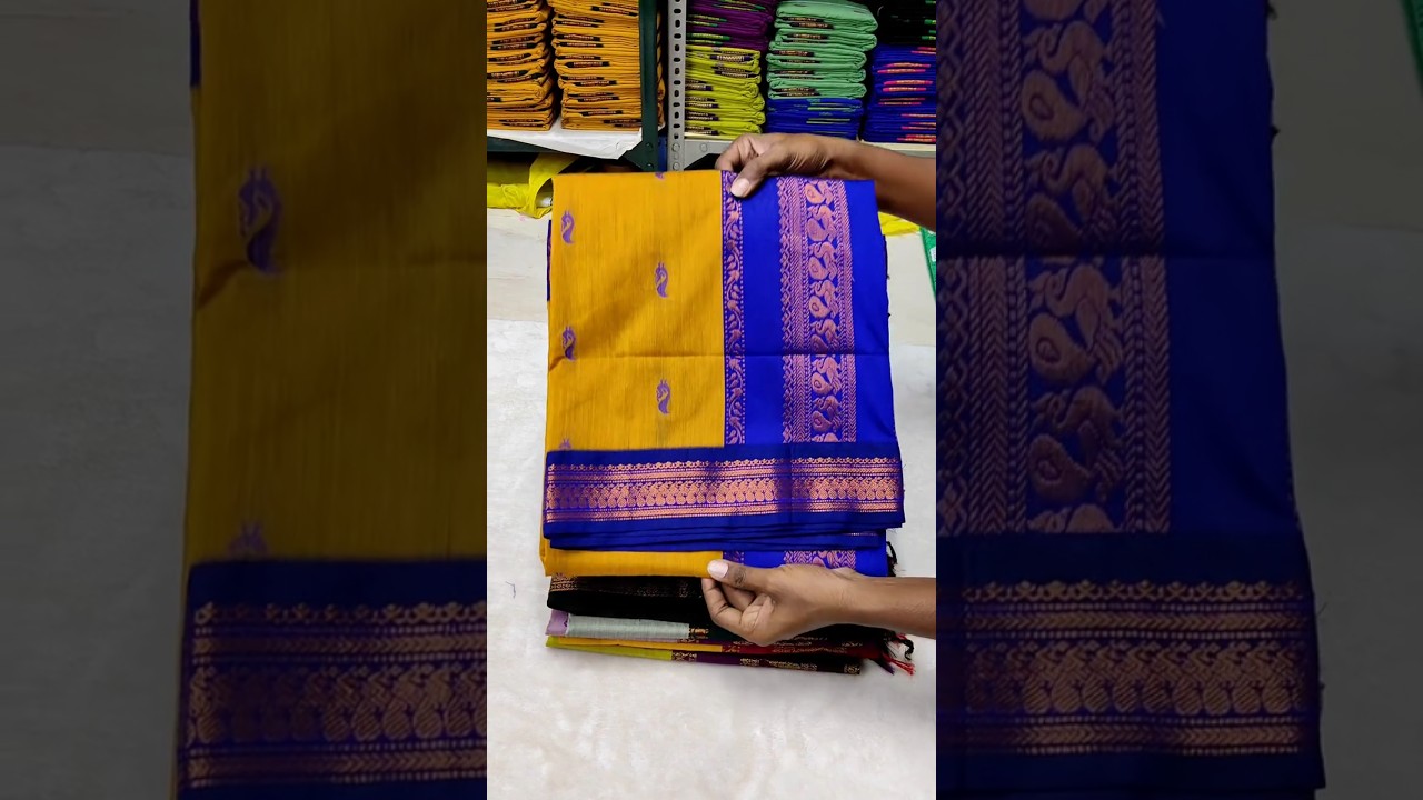 Premium Quality Kalyani Cotton Sarees just ₹830+s 