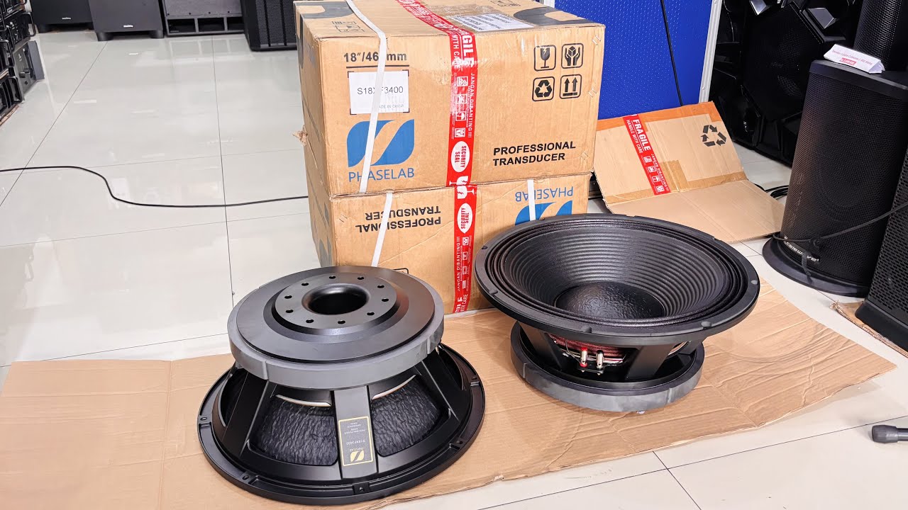 Amunisi HOREG Speaker 18inc PHASELAB COIL 6INC 3400 Watt S18XF3400