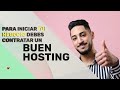 Para empezar tu propio negocio debes contratar un buen Hosting