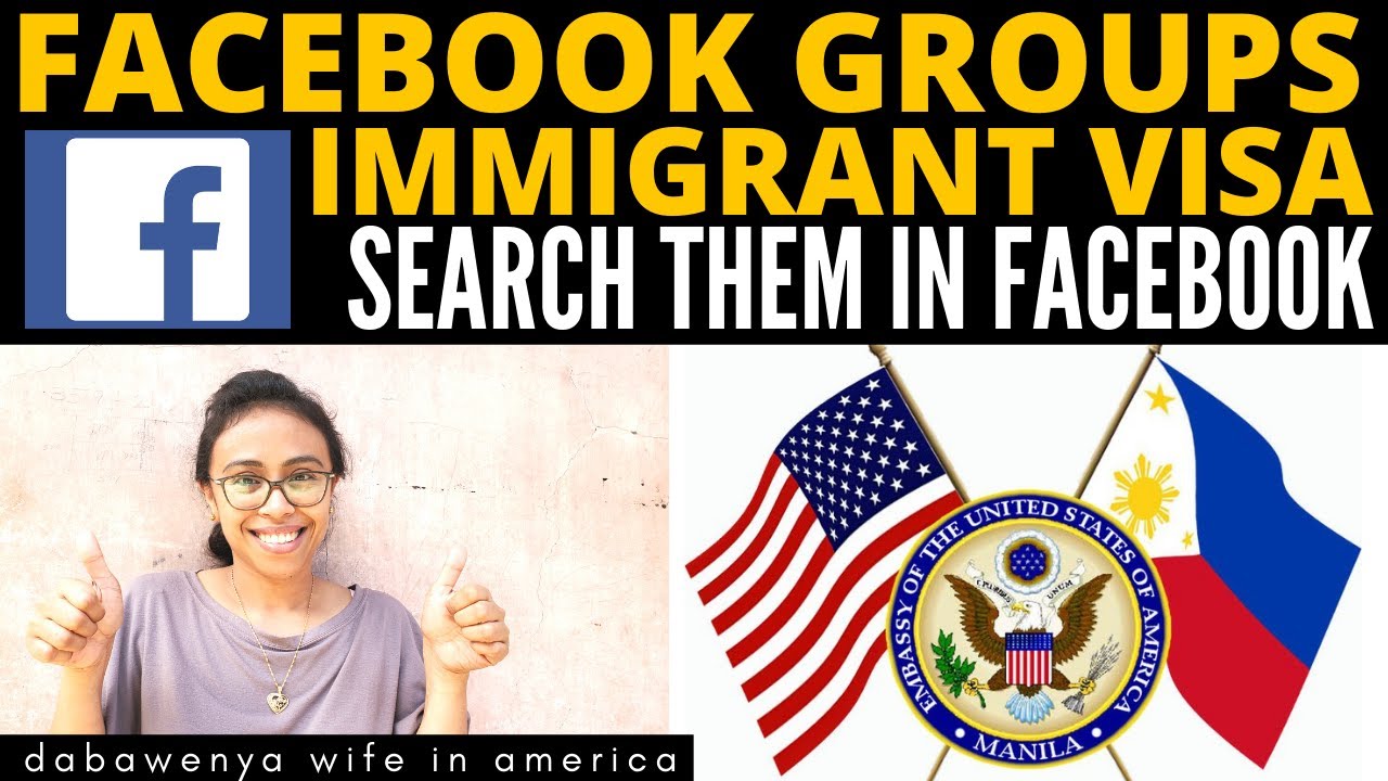 U.S. IMMIGRANT VISA FACEBOOK GROUPS - YouTube