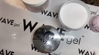 ALEX WAVE Full set XXXL Long Coffin Pink and White ombE NAIL ART 2021