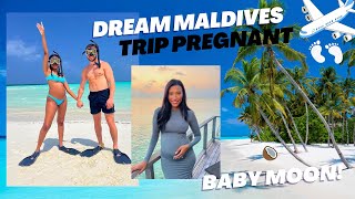 Babymoon in the Maldives: Le Meridien Maldives Overwater Villa, Dolphin Cruise & Pregnant travelling